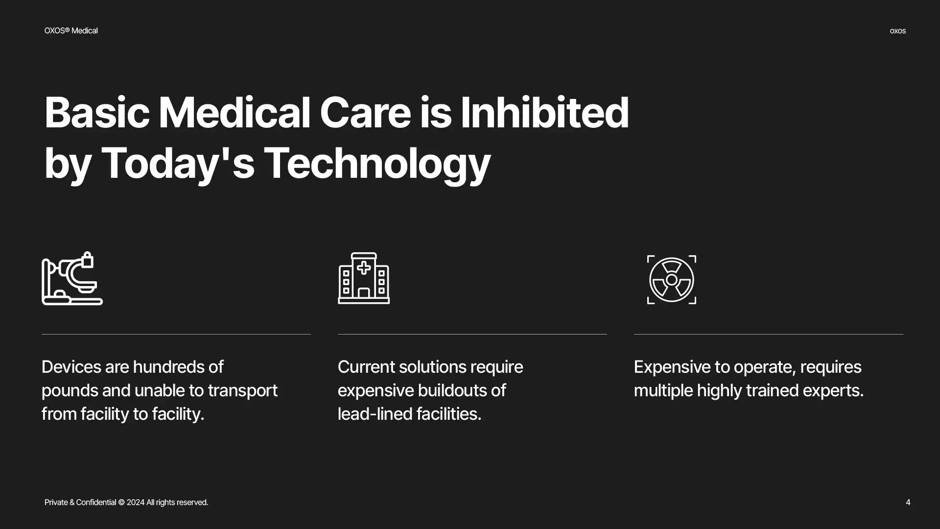 Medical Pitch Deck Design presentation slide